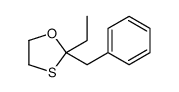 2-Benzyl-2-ethyl-1,3-oxathiolane结构式