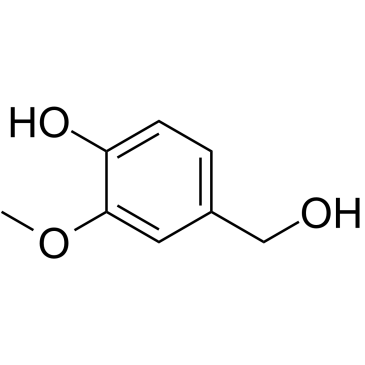 Vanillyl alcohol structure