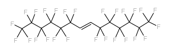 反式1,2-双(全氟己基)乙烯结构式