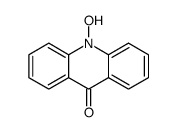 10-hydroxyacridin-9-one Structure