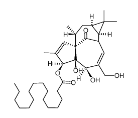 Ingenol 3-palmitate结构式