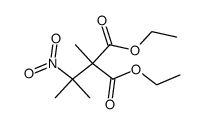 diethyl methyl(2-nitroisopropyl)malonate Structure