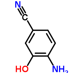 4-氨基-3-羟基-苯甲腈结构式