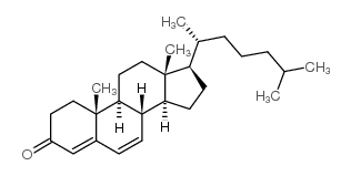 Cholesta-4,6-dien-3-one structure