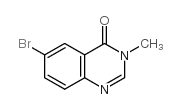 6-溴-3-甲基喹唑啉-4(3H)-酮结构式