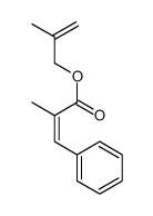 2-methylprop-2-enyl 2-methyl-3-phenylprop-2-enoate结构式