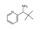 2,2-dimethyl-1-(pyridin-2-yl)propan-1-amine结构式
