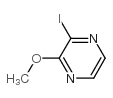 2-碘-3-甲氧基吡嗪结构式