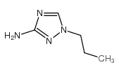 1-丙基-1H-1,2,4-三唑-3-胺结构式