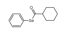 Se-phenyl cyclohexanecarboselenoate Structure