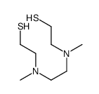 2-[methyl-[2-[methyl(2-sulfanylethyl)amino]ethyl]amino]ethanethiol Structure