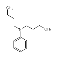 N,N-二正丁基苯胺结构式