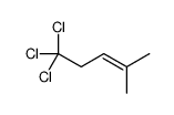2-Methyl-5,5,5-trichloro-2-pentene Structure