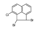 (1R,2R)-1,2-dibromo-3-chloro-1,2-dihydroacenaphthylene Structure