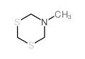 4H-1,3,5-Dithiazine,dihydro-5-methyl-结构式