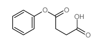 4-oxo-4-phenoxy-butanoic acid结构式