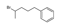 2-bromo-5-phenylpentane Structure