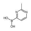 2-甲基嘧啶-4-基硼酸结构式