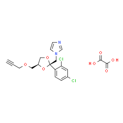 外消旋对位康唑草酸酯结构式