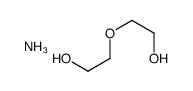 azane,2-(2-hydroxyethoxy)ethanol结构式
