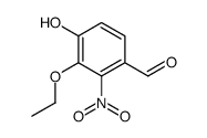 Benzaldehyde, 3-ethoxy-4-hydroxy-2-nitro- (9CI) picture
