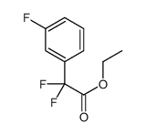 2,2-二氟-2-(3-氟苯基)乙酸乙酯结构式