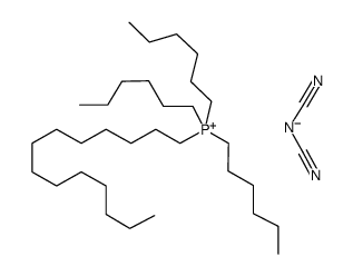 trihexyltetradecylphosphonium dicyanamide Structure