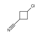 3-chlorocyclobutane-1-carbonitrile Structure