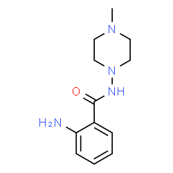 2-Amino-N-(4-methylpiperazin-1-yl)benzamide结构式