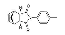 N-(p-methylphenyl)bicyclo[2.2.1]hept-5-ene-endo-2,endo-3-dicarboximide Structure