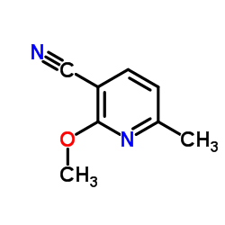 2-Methoxy-6-methylnicotinonitrile Structure