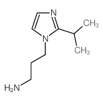 3-(2-异丙基-咪唑-1-基)-丙胺结构式