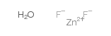 zinc fluoride hydrate Structure