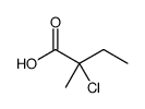 2-Chloro-2-methylbutyric acid Structure