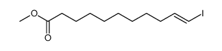 methyl (E)-11-iodoundec-10-enoate结构式