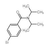 4-BROMO-N,N-DIISOPROPYLBENZAMIDE Structure