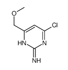 2-氨基-4-氯-6-(甲氧甲基)嘧啶结构式