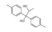 (2S)-1,1-bis(4-methylphenyl)propane-1,2-diol结构式