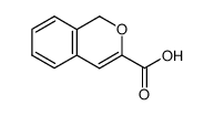 1H-2-benzopyran-3-carboxylic acid结构式