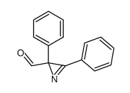 2,3-diphenyl-2H-azirine-2-carbaldehyde Structure