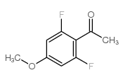 2',6'-二氟-4'-甲氧苯乙酮结构式