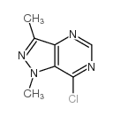 7-Chloro-1,3-dimethyl-1H-pyrazolo[4,3-d]pyrimidine Structure