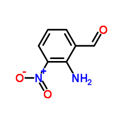 2-氨基-3-硝基-苯甲醛结构式