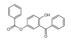 (3-benzoyl-4-hydroxyphenyl) benzoate Structure
