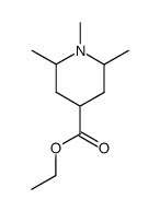 1,2,6-trimethyl-piperidine-4-carboxylic acid ethyl ester Structure
