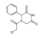 4-chloroacetyl-3-phenyl-piperazine-2,6-dione Structure