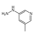 3-肼基-5-甲基吡啶结构式