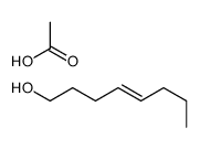 acetic acid,oct-4-en-1-ol Structure