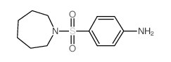 4-(1-氮杂环庚烷基磺酰基)苯胺结构式