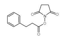 (2,5-dioxopyrrolidin-1-yl) 3-phenylpropanoate结构式
